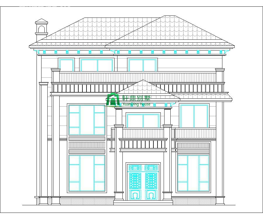 新中式三層自建別墅設(shè)計施工圖08.jpg