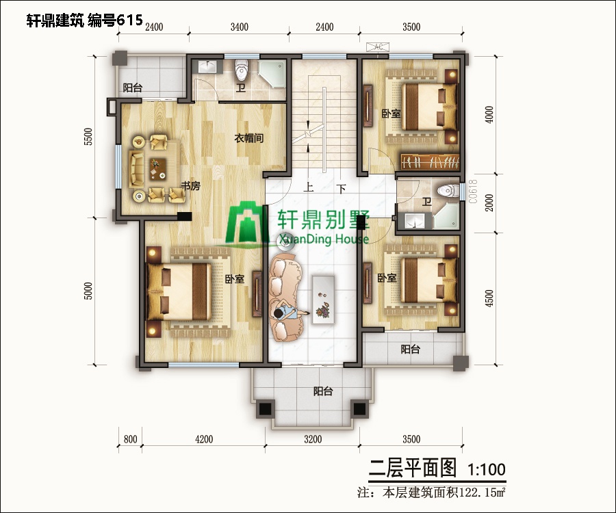 新中式三層自建別墅設(shè)計施工圖2.jpg