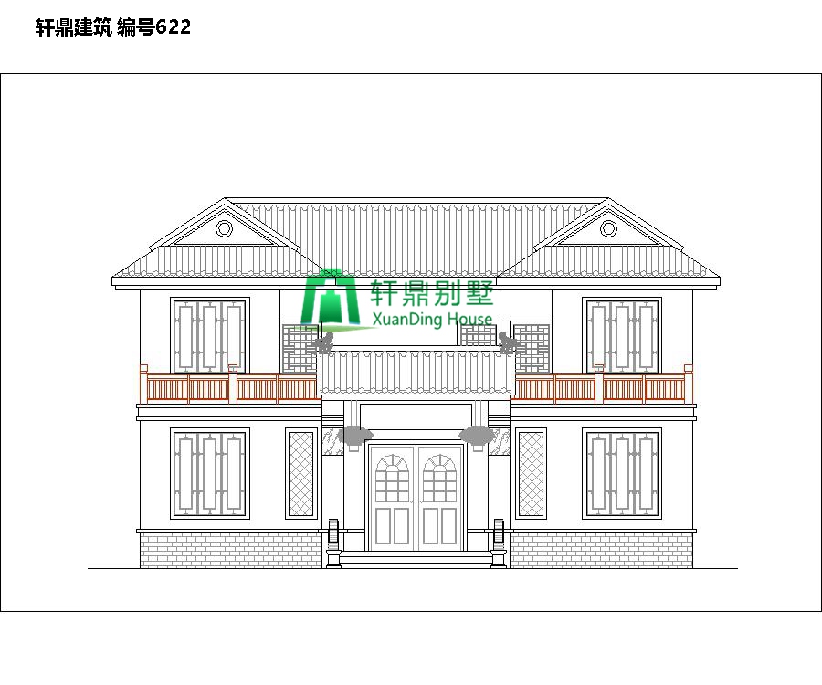 高端帶院中式自建別墅設(shè)計圖3.jpg