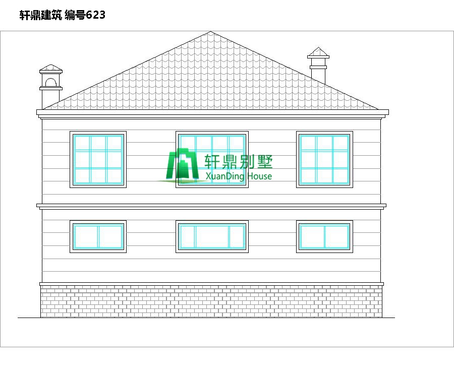 二層田園風(fēng)格自建別墅設(shè)計施工圖2.jpg