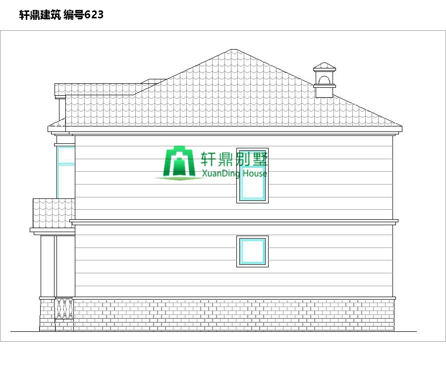 二層田園風(fēng)格自建別墅設(shè)計施工圖4.jpg