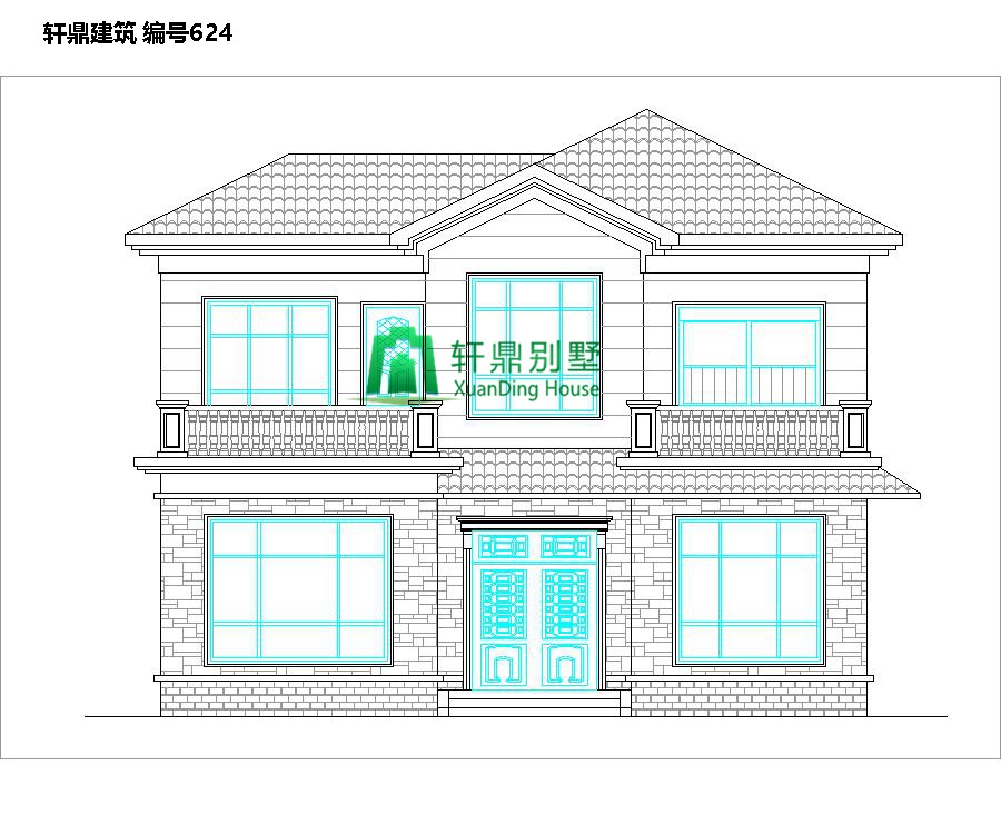 新農(nóng)村時(shí)尚二層小別墅設(shè)計(jì)圖1.jpg