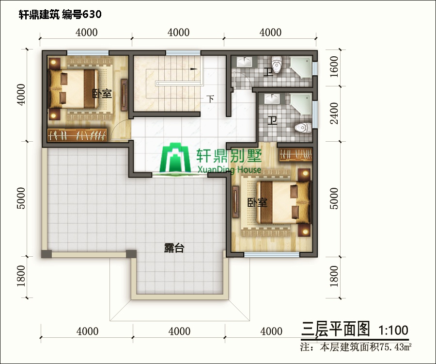 三層自建別墅農(nóng)村自建房7.jpg