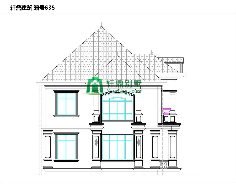 二層帶院別墅設(shè)計(jì)圖3.jpg