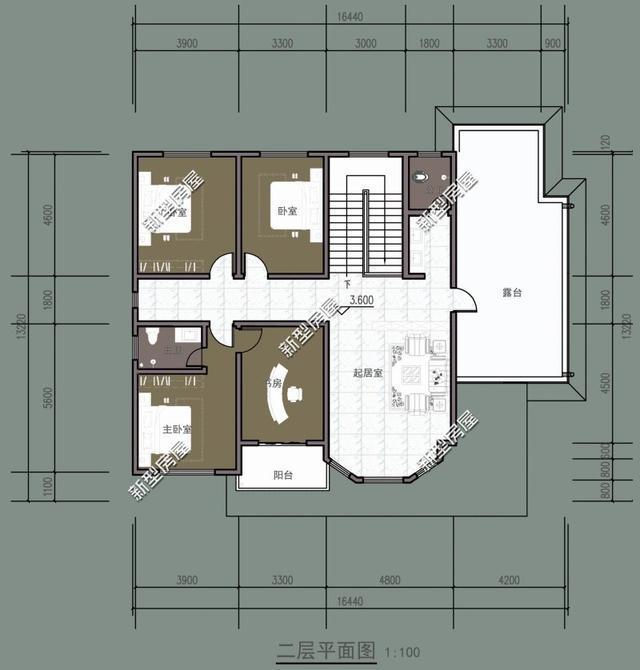 今天新型房屋為大家展示幾套帶堂屋的房屋設(shè)計(jì)圖紙，不同的人有不同的審美，不知道你會(huì)喜歡哪一套呢？