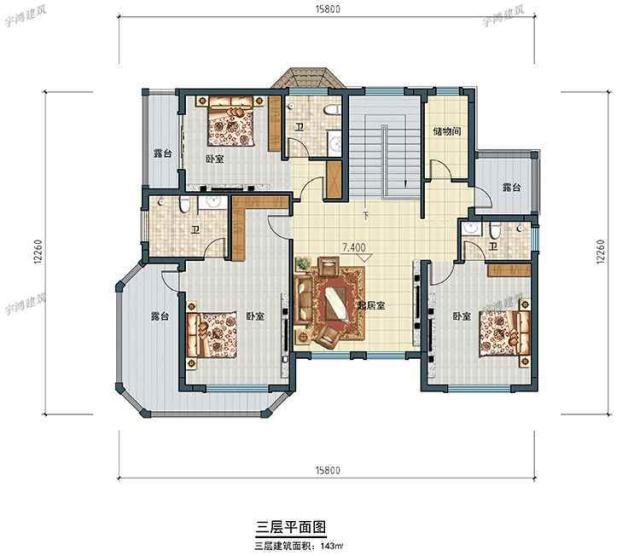 農(nóng)村建房還是要經(jīng)濟實用、布局合理，大方簡約的別墅造型，工整規(guī)劃的結(jié)構(gòu)形式，在農(nóng)村建房的中設計中相當?shù)厥軞g迎