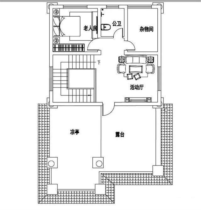 宅基地面積有限，但家庭人口眾多。如果你想要更多的房間，最好建三層,這款別墅推薦給您！