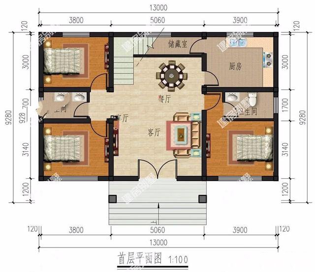 漂亮精致的兩層別墅，選擇這兩種戶型肯定沒錯，你會成為大家的羨慕對象