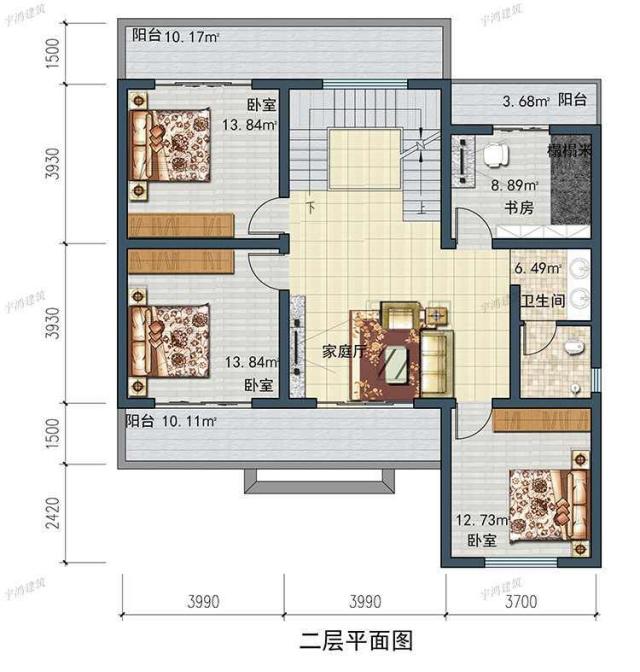 如果你正準(zhǔn)備在農(nóng)村建棟三層或兩層半小別墅,看看這個別墅彰顯優(yōu)越生活與品質(zhì)。戶型周正