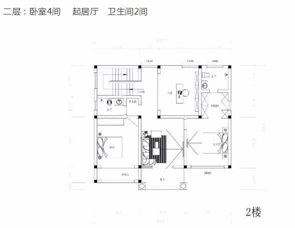 這款別墅根據(jù)農(nóng)村居住習(xí)慣設(shè)有堂屋神位，將品質(zhì)生活與傳統(tǒng)習(xí)俗相結(jié)合，適合廣大地區(qū)建造。