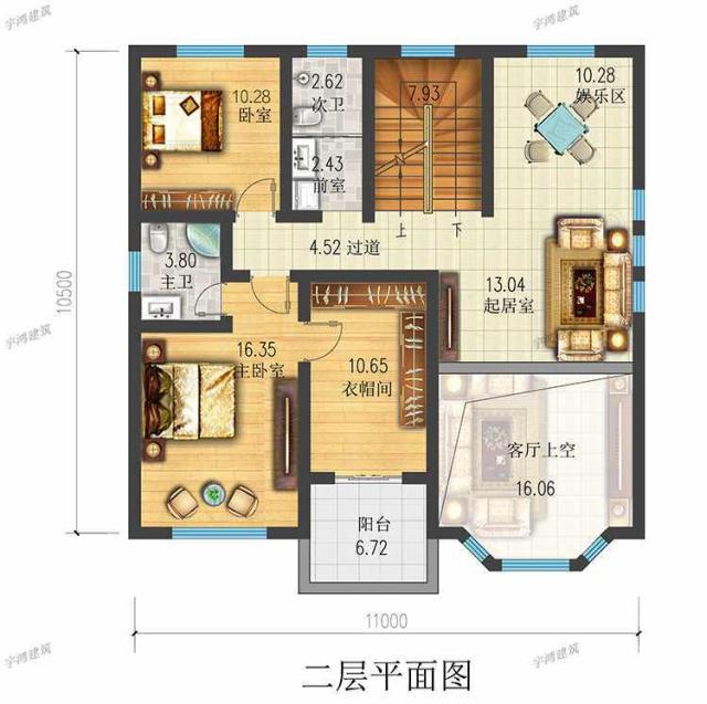 在這里小編給大家推薦3套三層別墅設(shè)計(jì)圖及效果圖，好看又簡(jiǎn)單的三層樓房，造價(jià)不超過(guò)35萬(wàn),現(xiàn)在改來(lái)得及！