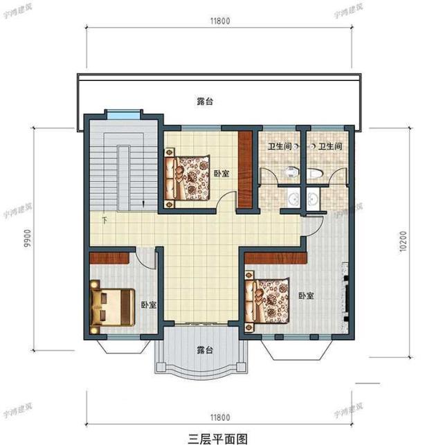 在這里小編給大家推薦3套三層別墅設(shè)計(jì)圖及效果圖，好看又簡(jiǎn)單的三層樓房，造價(jià)不超過(guò)35萬(wàn),現(xiàn)在改來(lái)得及！