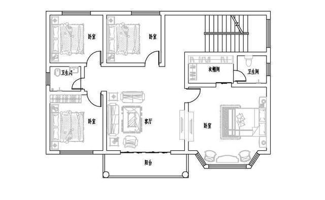 今天的別墅安裝圖也給我們帶來了一個在農(nóng)村自建的兩層半的別墅。這座別墅外觀明亮，經(jīng)典耐用。