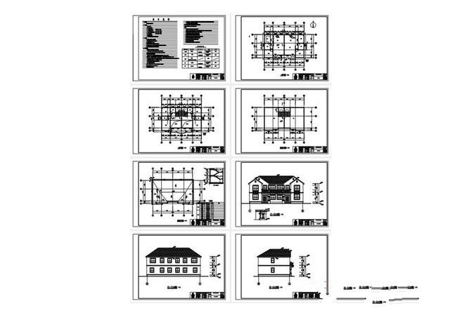 　　精致簡潔的閣樓式雙層別墅設(shè)計及效果圖，想建房的可以看看！