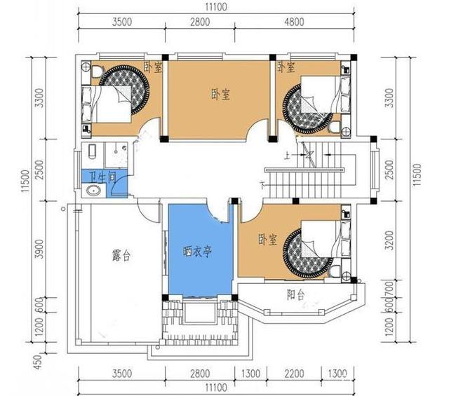 為大家精選了三套，因為不知道具體想要多大占地面積的，就挑選了占地80平米到120平米不等的三套，外觀大氣，內(nèi)部布局合理實用，希望能夠幫到你。