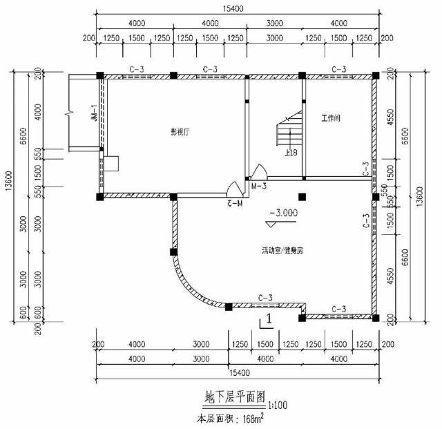 經(jīng)典的三層鄉(xiāng)村別墅，視頻室，工作室，活動(dòng)室，空客廳，所有建筑圖紙！