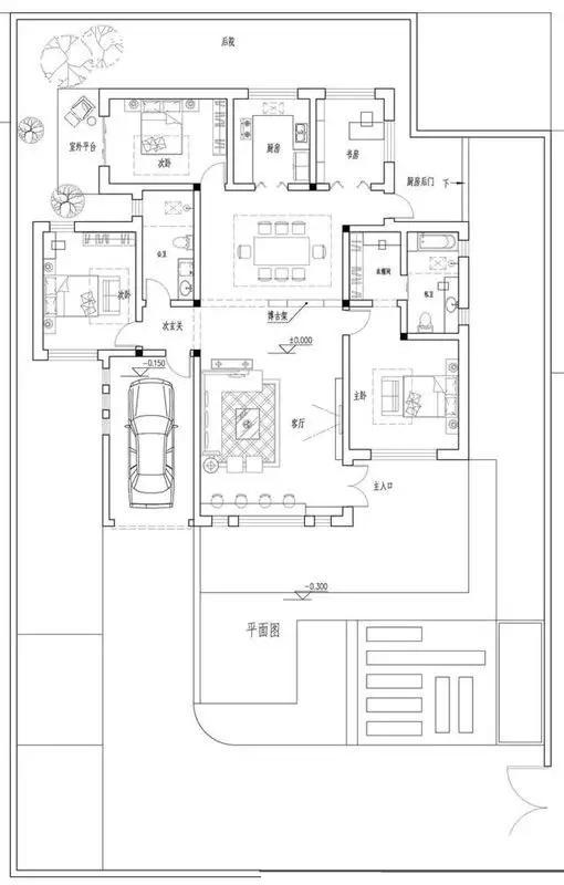 新中式別墅就像一個度假勝地