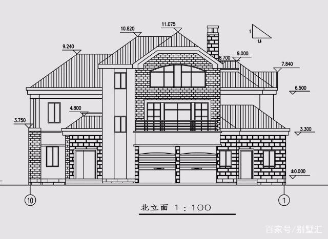 推薦13X11農(nóng)村自建別墅圖紙