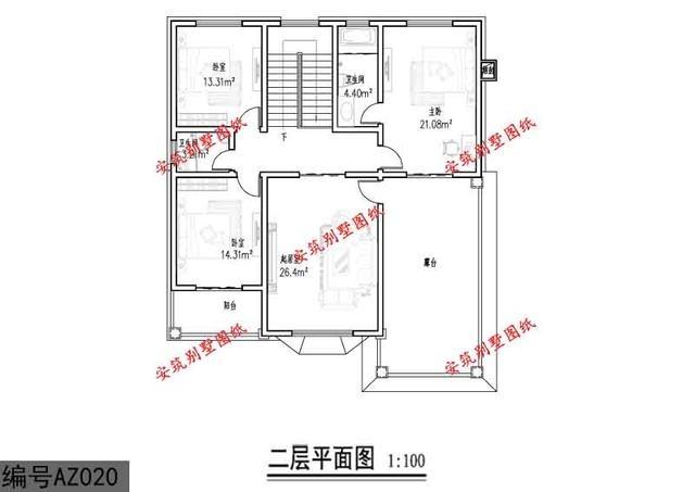 五種農(nóng)村實(shí)用住宅設(shè)計(jì)圖紙