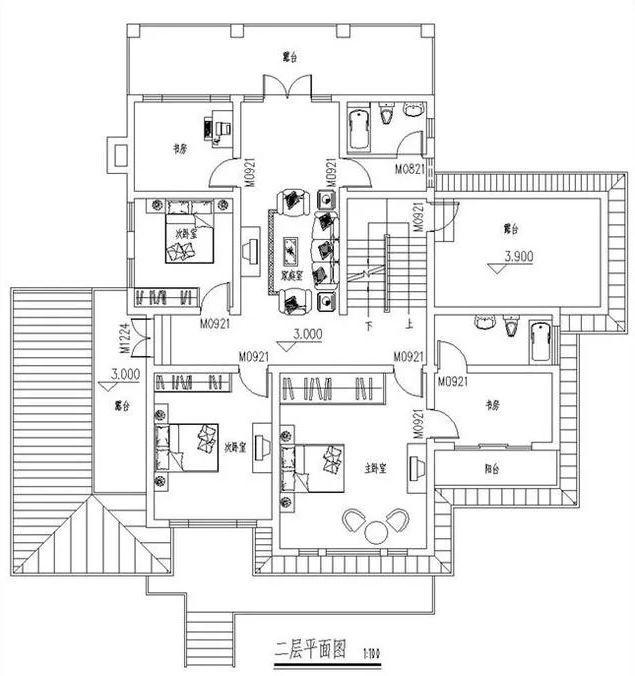 美化市容的兩層農(nóng)村自建建筑圖