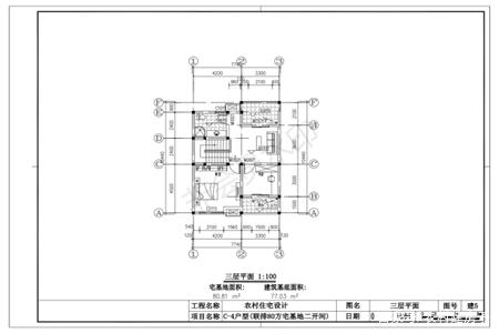 80平方米的農(nóng)村自建設(shè)計(jì)圖紙