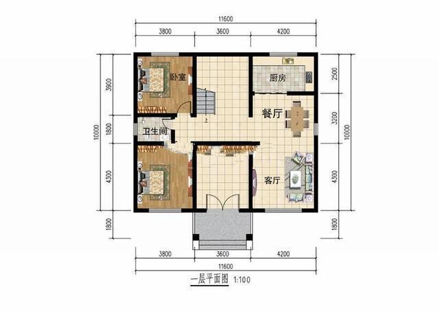 100平方米的房屋設(shè)計(jì)