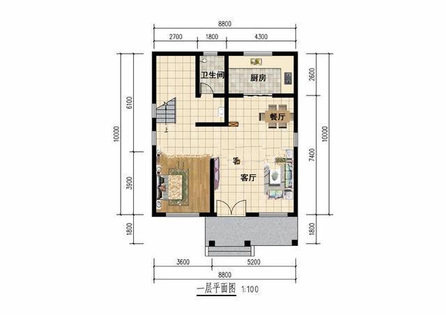 100平方米的房屋設(shè)計(jì)