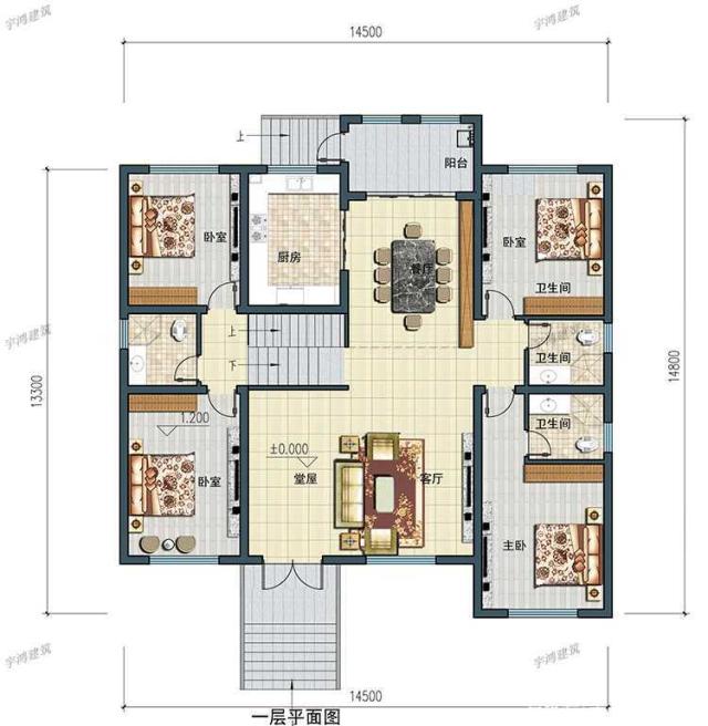 農(nóng)村自建住宅設(shè)計圖紙