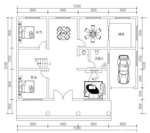 　農(nóng)村自建的5房2廳兩層別墅