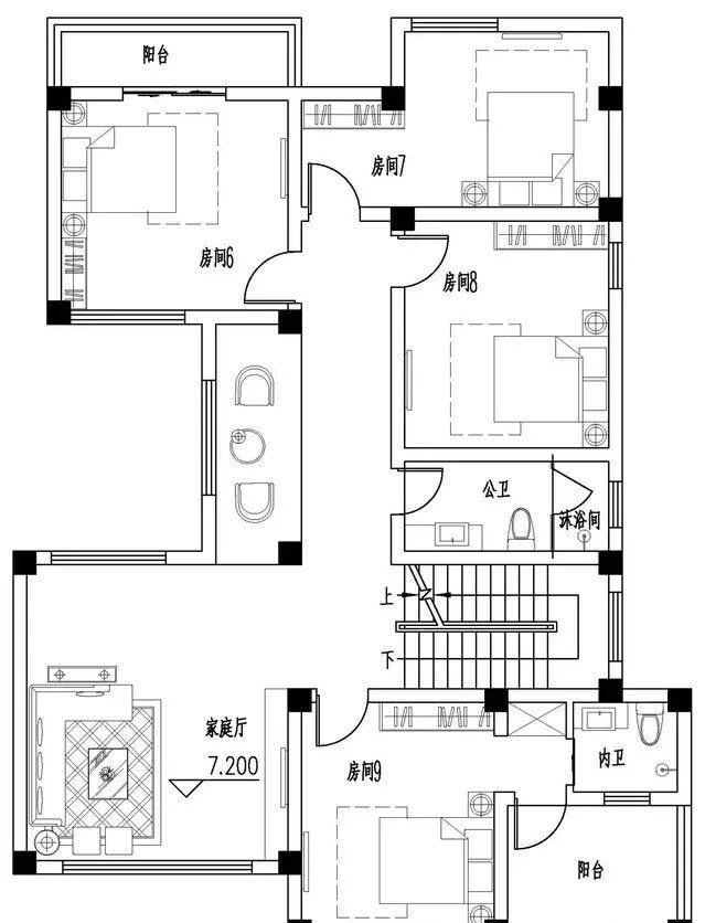 四層新中式別墅