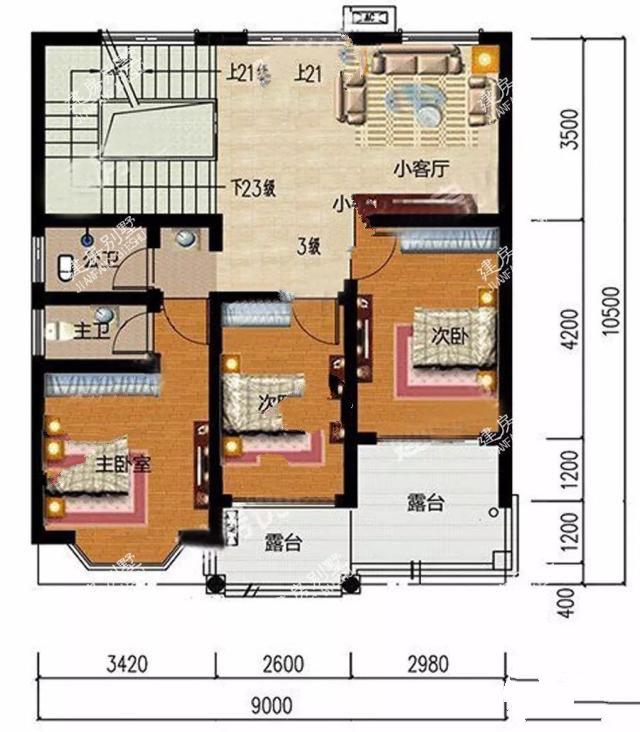 寬度超過9米的農(nóng)村自建房