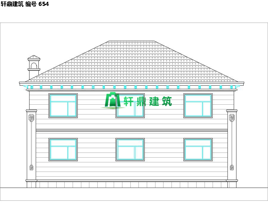 歐式外觀的鄉(xiāng)村別墅