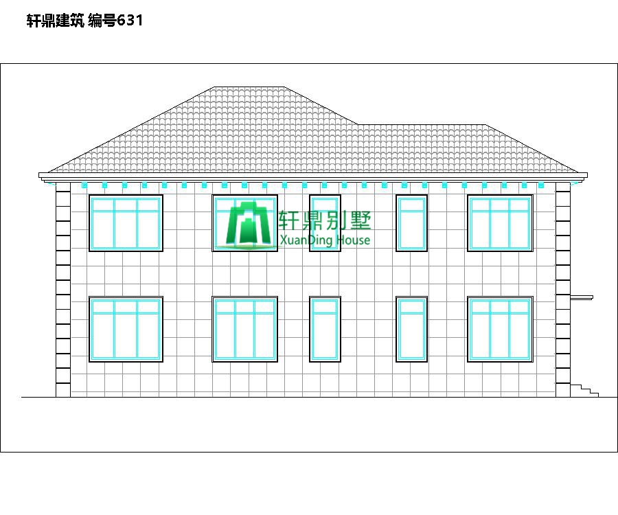 　磚混結(jié)構(gòu)的農(nóng)村自營住宅