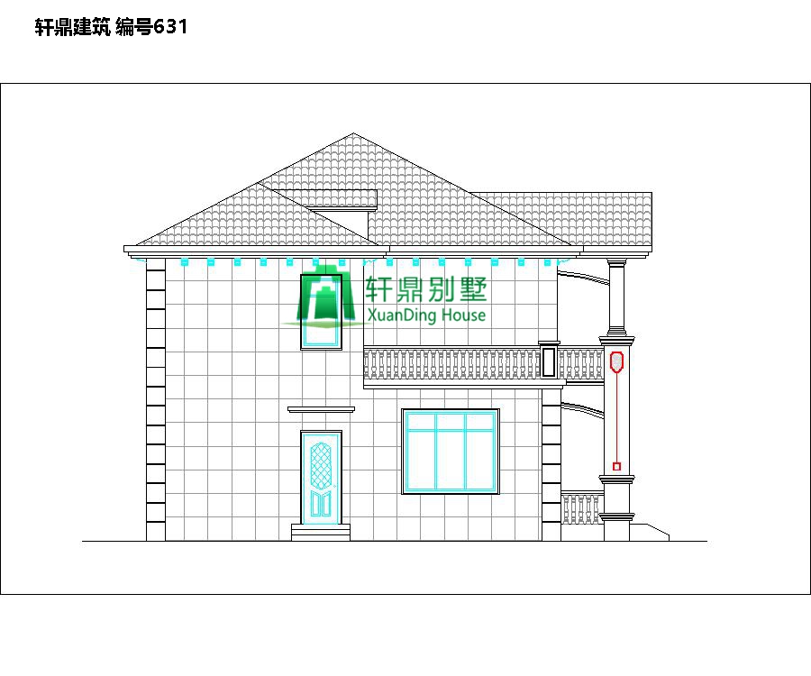 　磚混結(jié)構(gòu)的農(nóng)村自營住宅