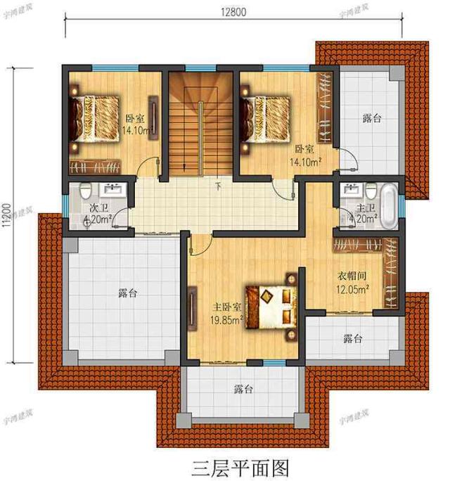 30萬以內的農村自營住宅設計圖