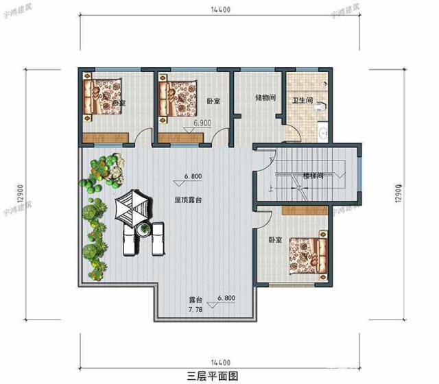 農(nóng)村建造房屋設計圖