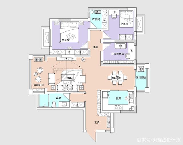 多功能空間溫馨實用的別墅設(shè)計