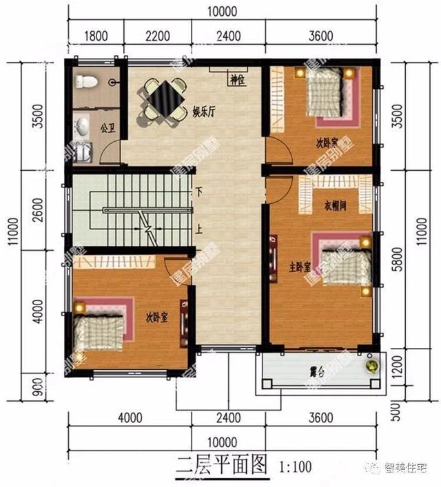 平屋頂?shù)霓r(nóng)村別墅設(shè)計(jì)