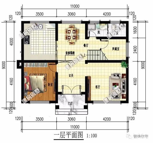 二層別墅的設(shè)計圖