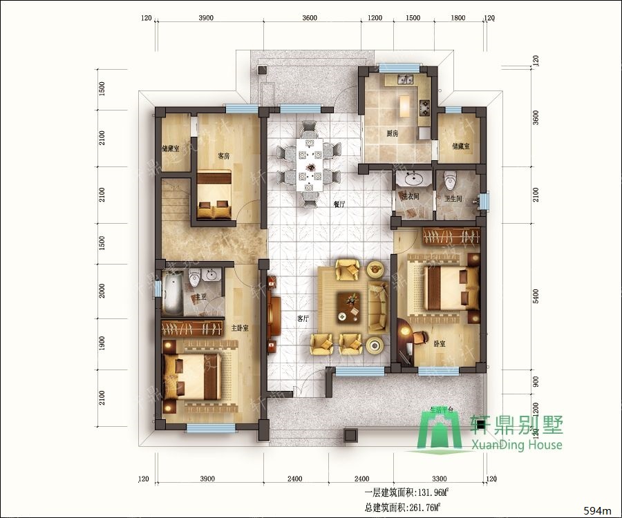 最受歡迎的兩層別墅設(shè)計(jì)