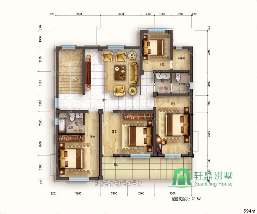 最受歡迎的兩層別墅設(shè)計(jì)