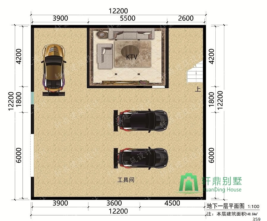 　新中式二層自建房屋設(shè)計圖