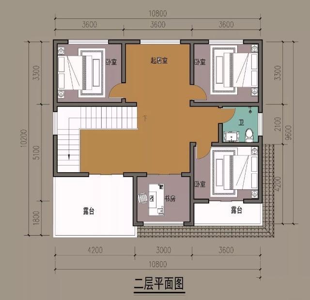 小戶型二層歐洲別墅