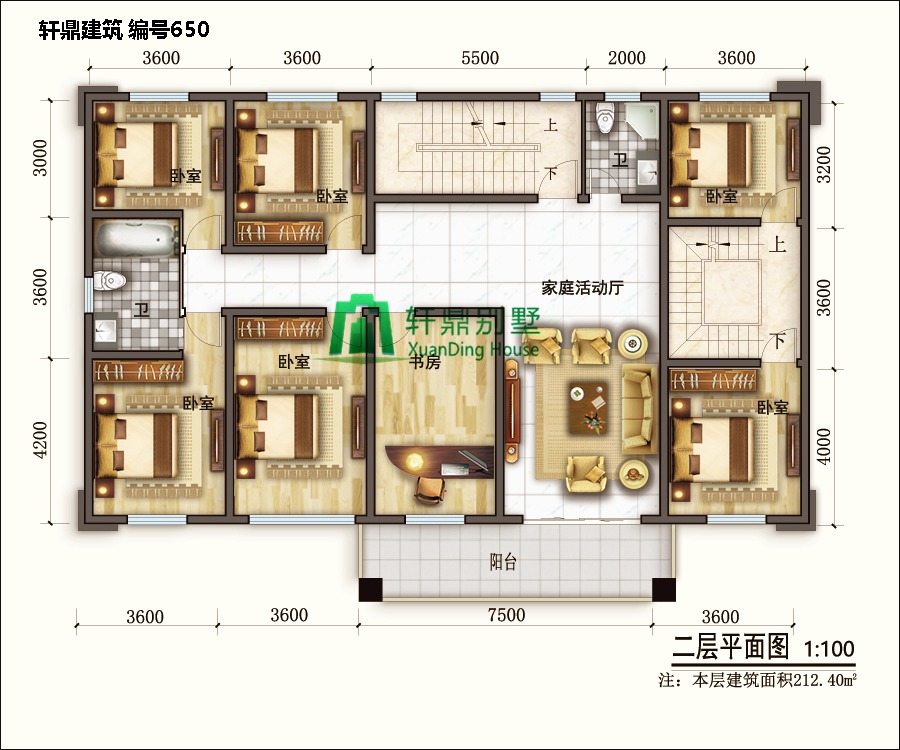 三層自建別墅設(shè)計(jì)圖