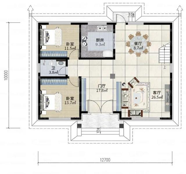 新中式自建別墅設(shè)計(jì)圖