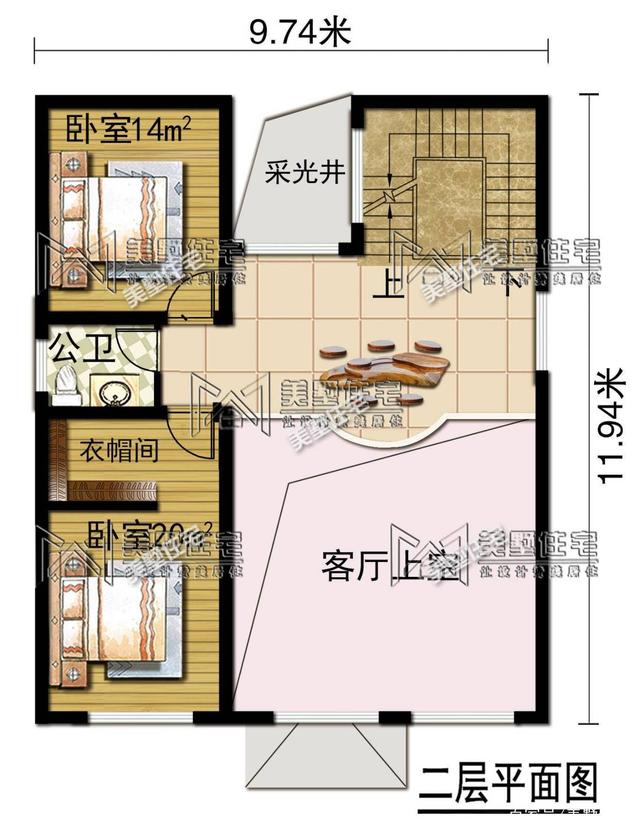 4層帶車庫(kù)的小洋樓設(shè)計(jì)