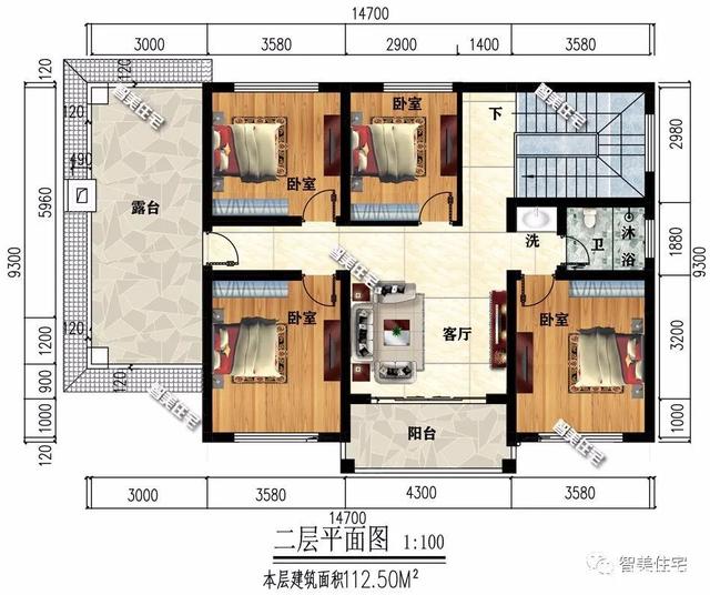 帶車庫設(shè)計的一層別墅