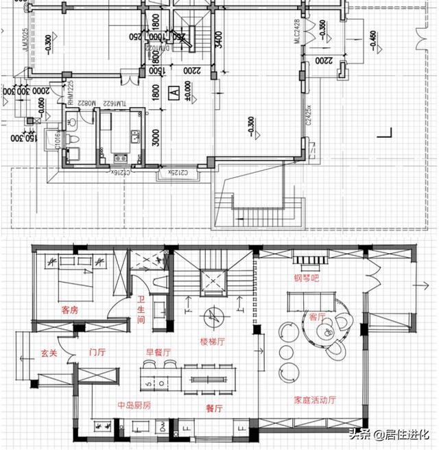 四層樓的自建別墅的效果圖