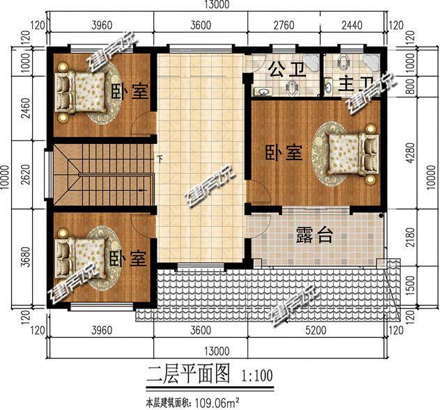 25萬(wàn)兩層別墅效果圖