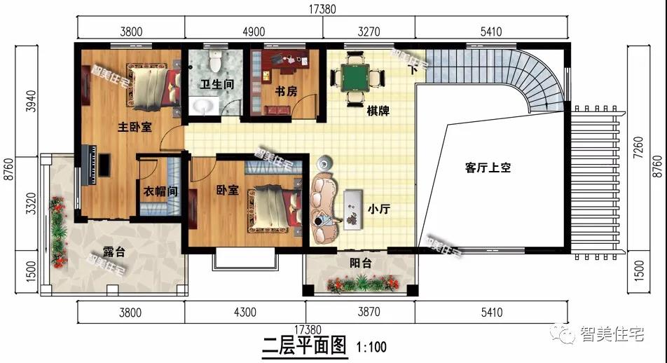 17米多寬的兩層別墅